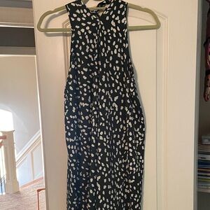 Cupshe Monochrome Spotted Midi Dress